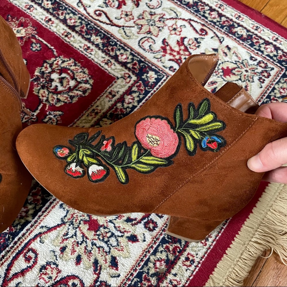 Embroidered Booties - image 2